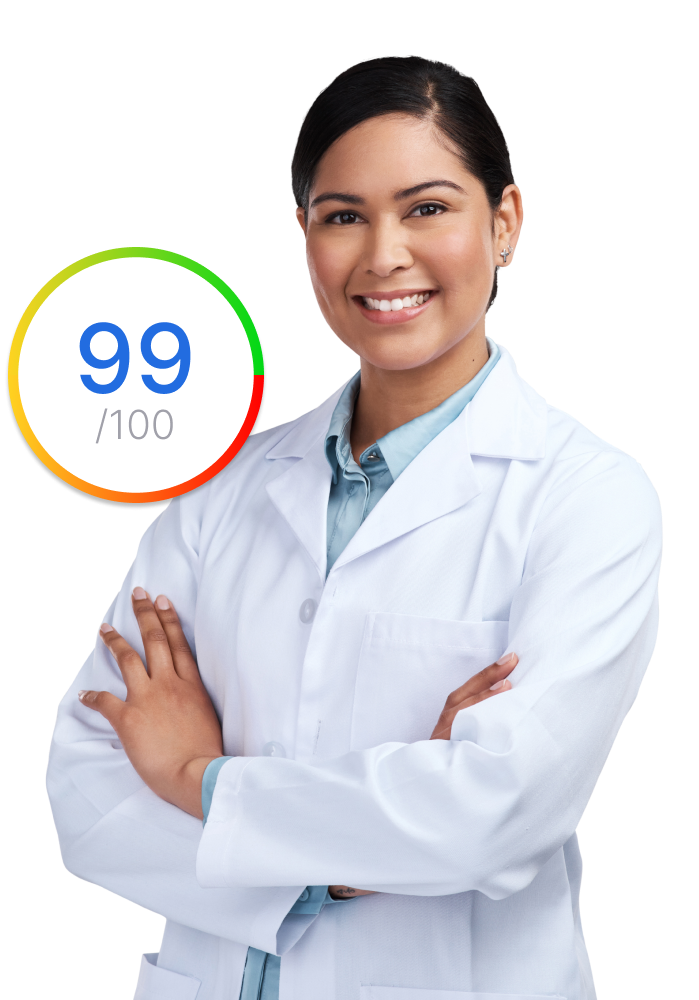 Doctor with PriceMedic Score